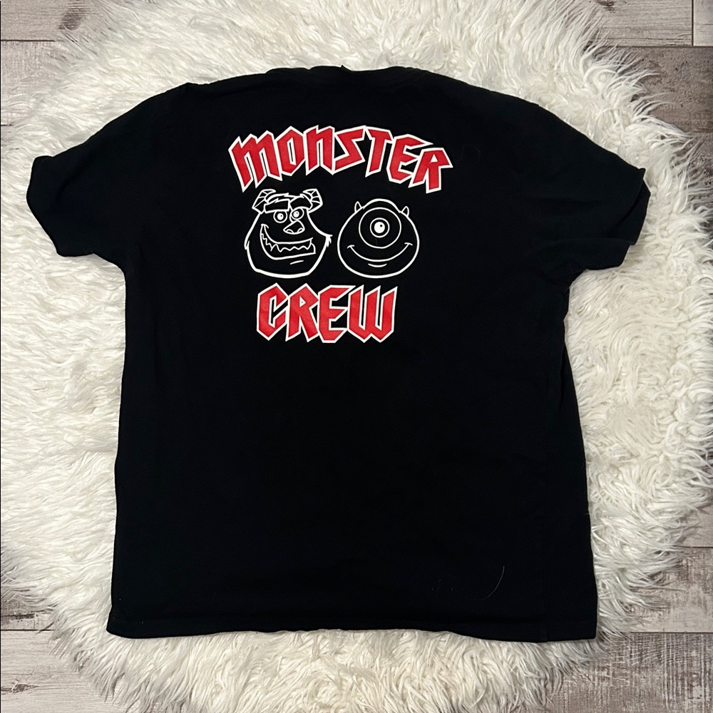 FOREVER 21 Men’s Monster Crew Black T-Shirt